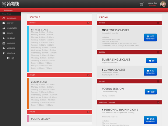 Screenshot #5 pour Armour Fitness