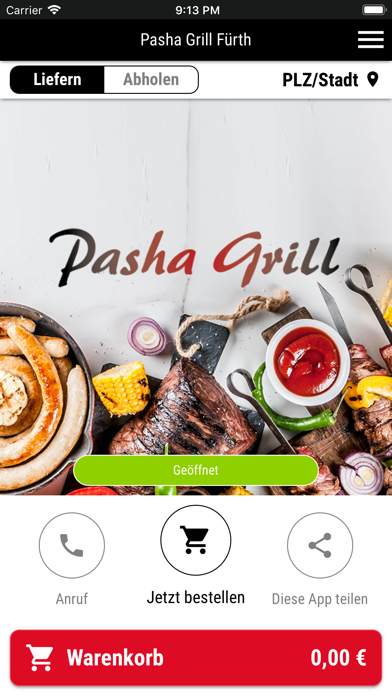 Screenshot #1 pour Pasha Grill Fürth