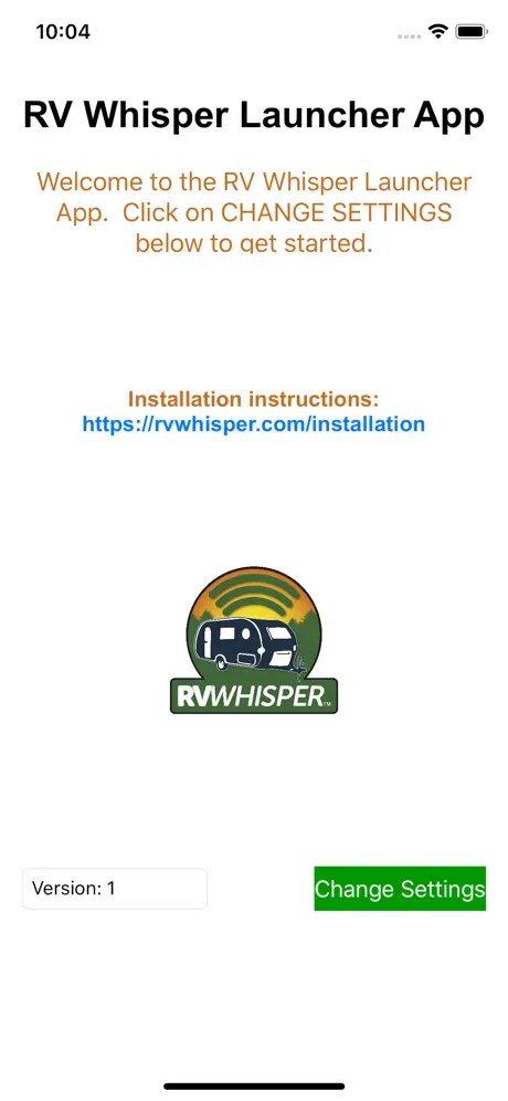 RV Whisper Launcher