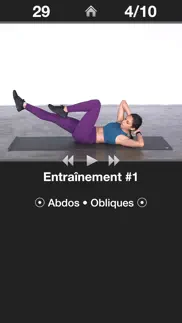 exercices quotidien abdo iPhone Captures Décran 1