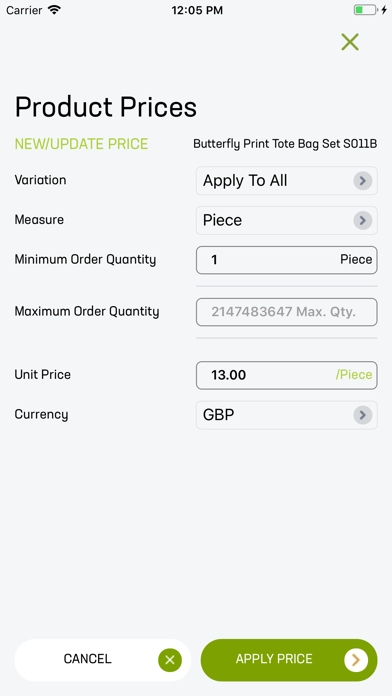 App screenshot