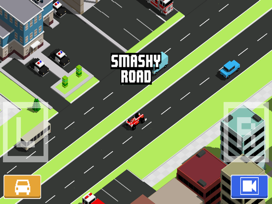 Smashy Road: Wanted iPad app afbeelding 1