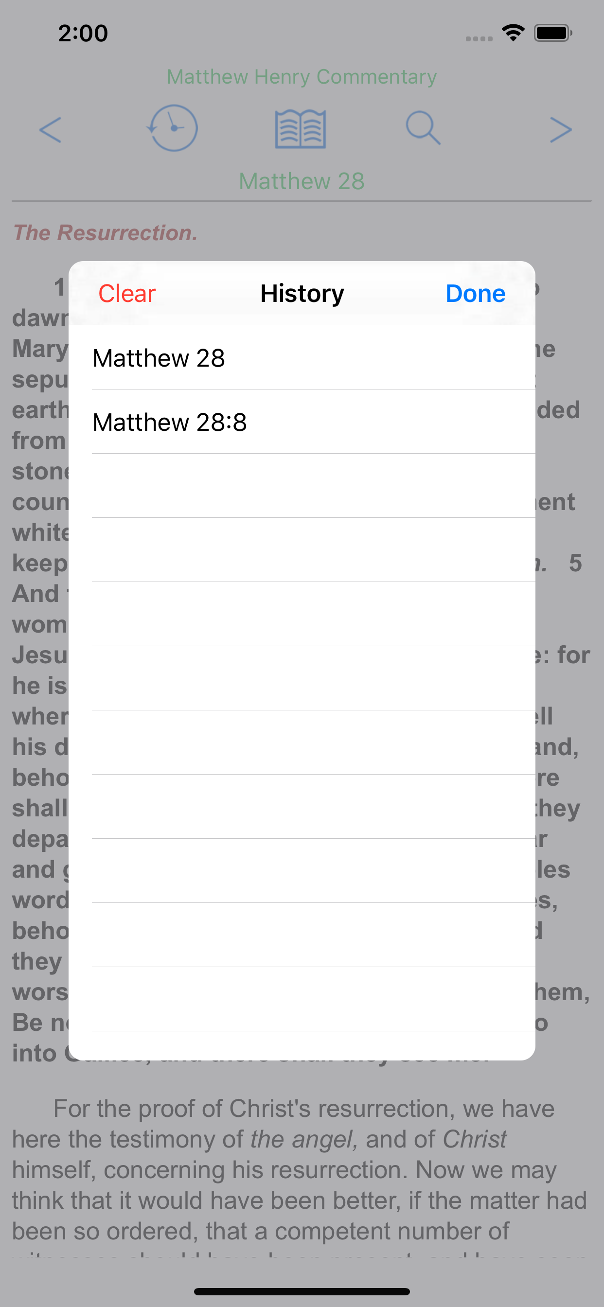 Matthew Henry Commentary