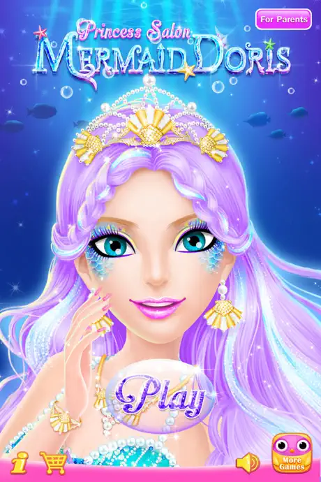 Princess Salon: Mermaid Doris