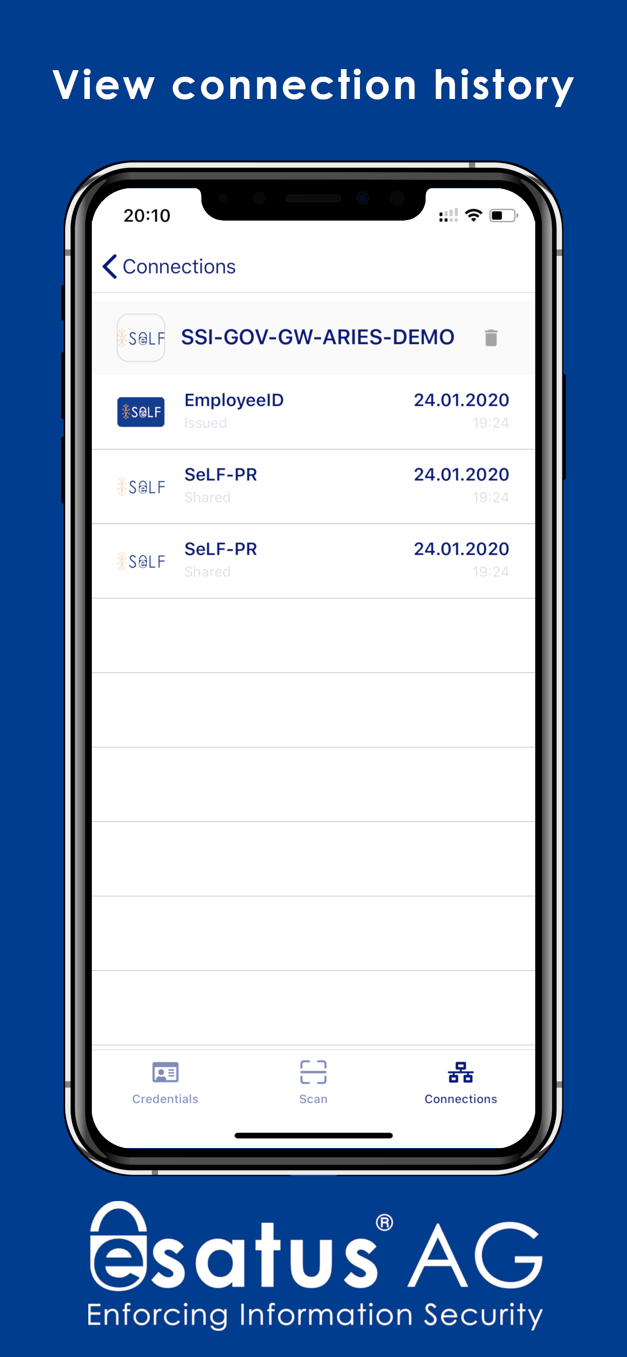 esatus Wallet screenshot 5