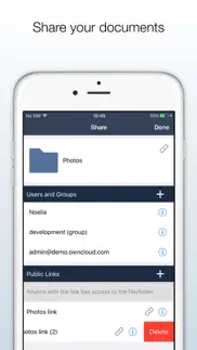 owncloud – with legacy support iphone screenshot 4