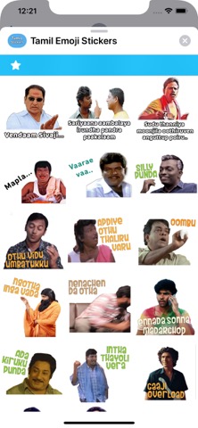 Tamil Emoji Stickersのおすすめ画像6