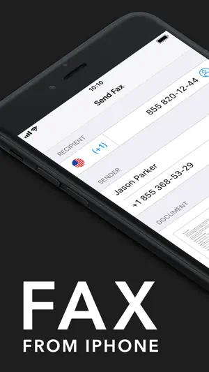 FAX from iPhone & iPad App screenshot 1