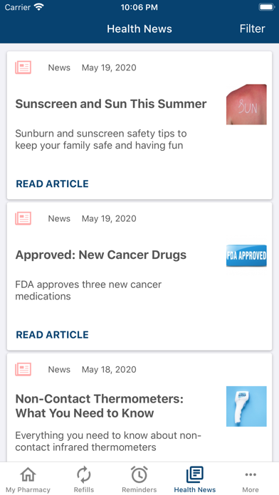 Fitzgerald Pharmacy iPhone screenshot 5 - Health & Fitness app
