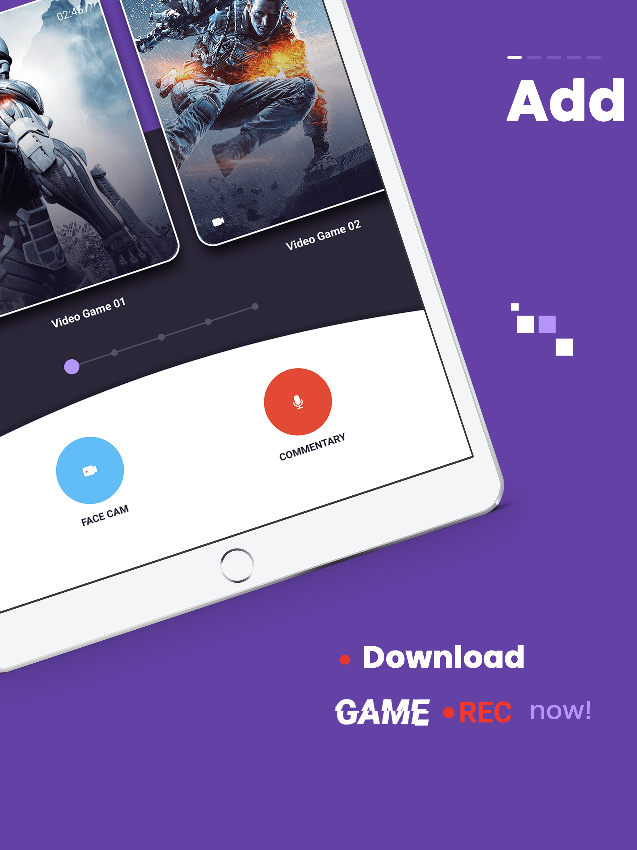 Game Rec Games Screen Recorder