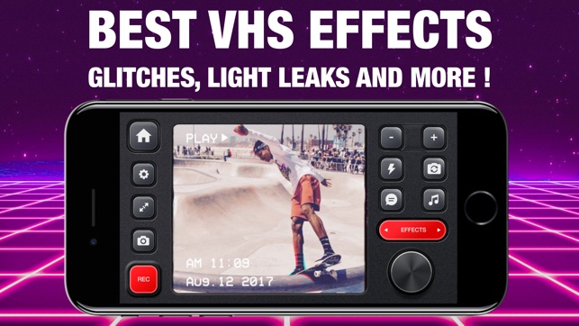VHS Glitch Camcorder on the App Store