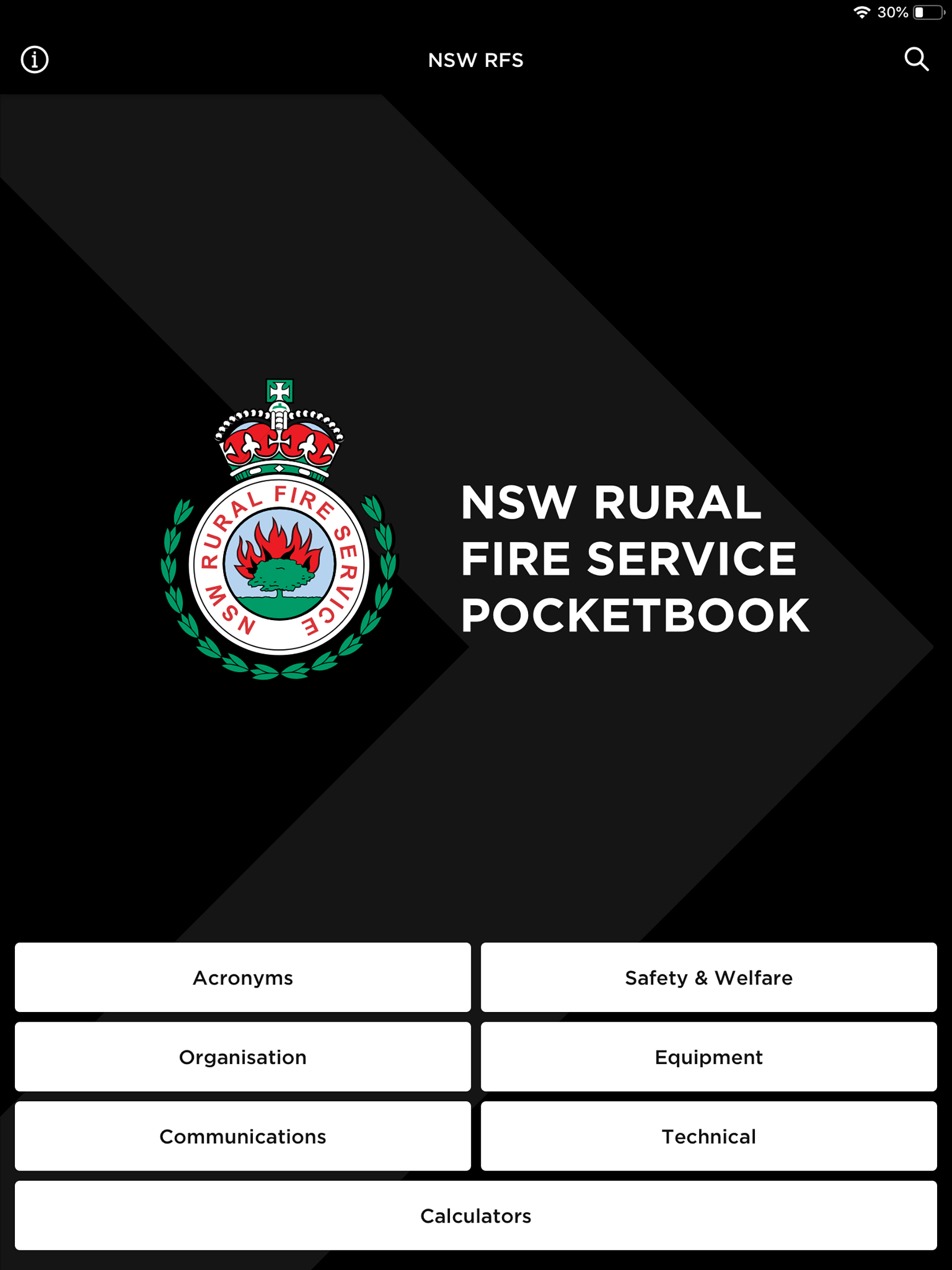NSW RFS Firefighter Pocketbook screenshot 7