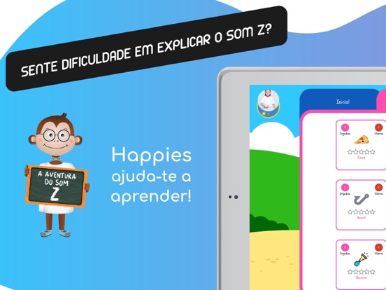 Screenshot #4 pour Happies - Aprende o som Z