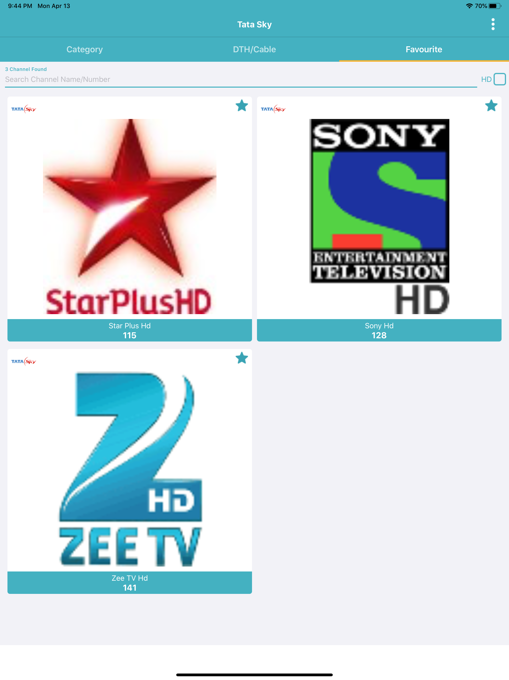 TV Channel Finder