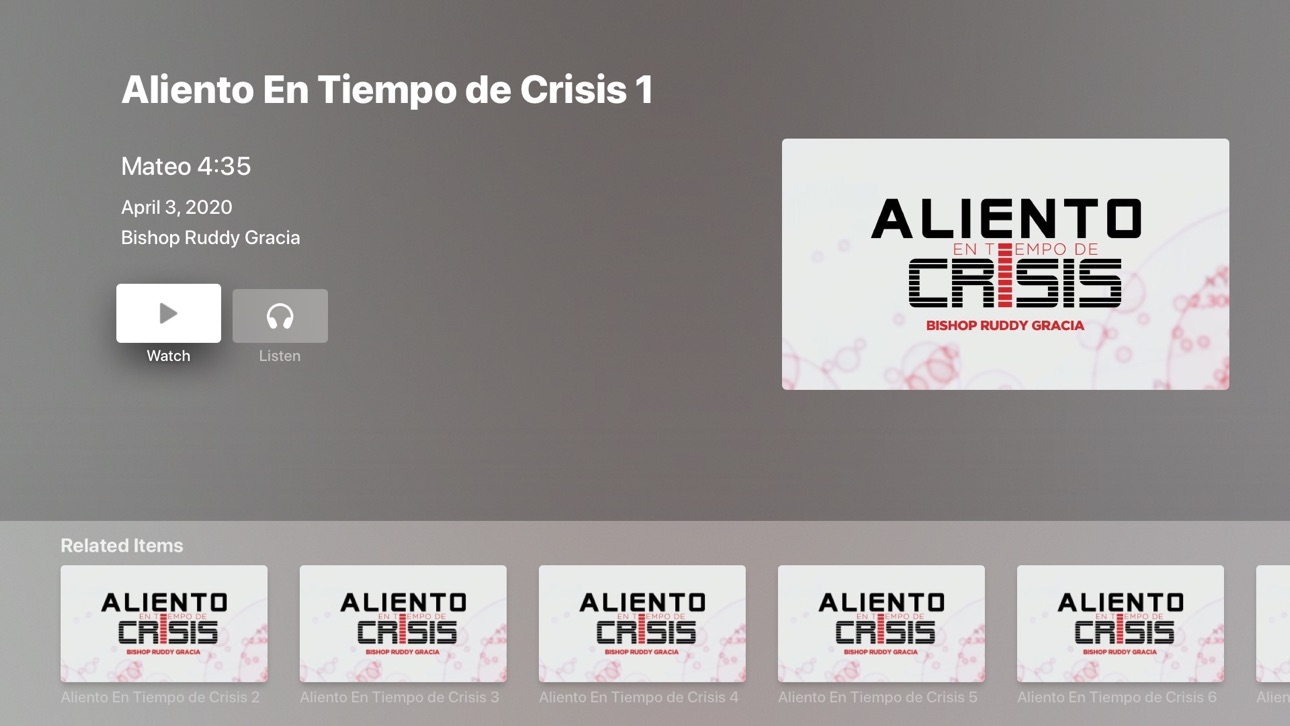 Apple TV screenshot