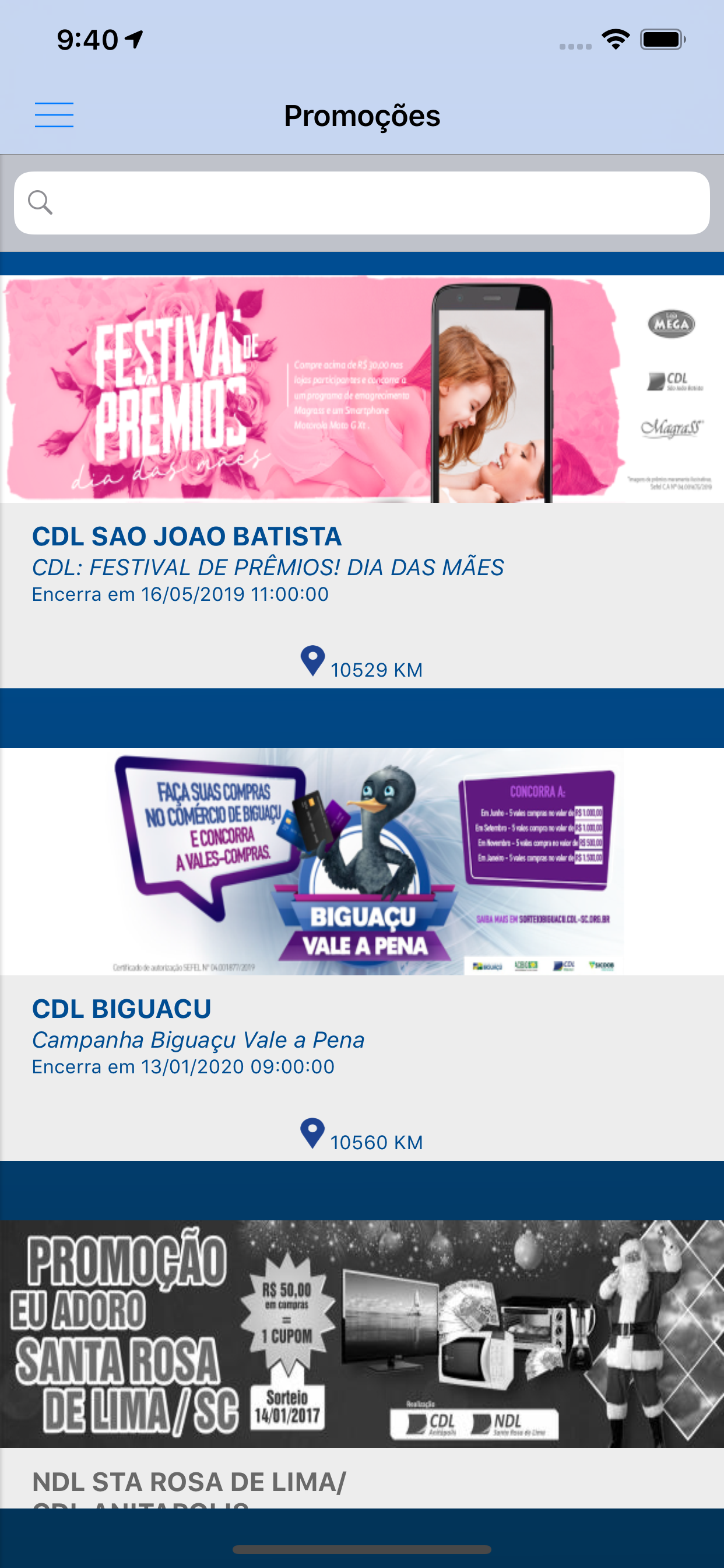 Sorteio CDL