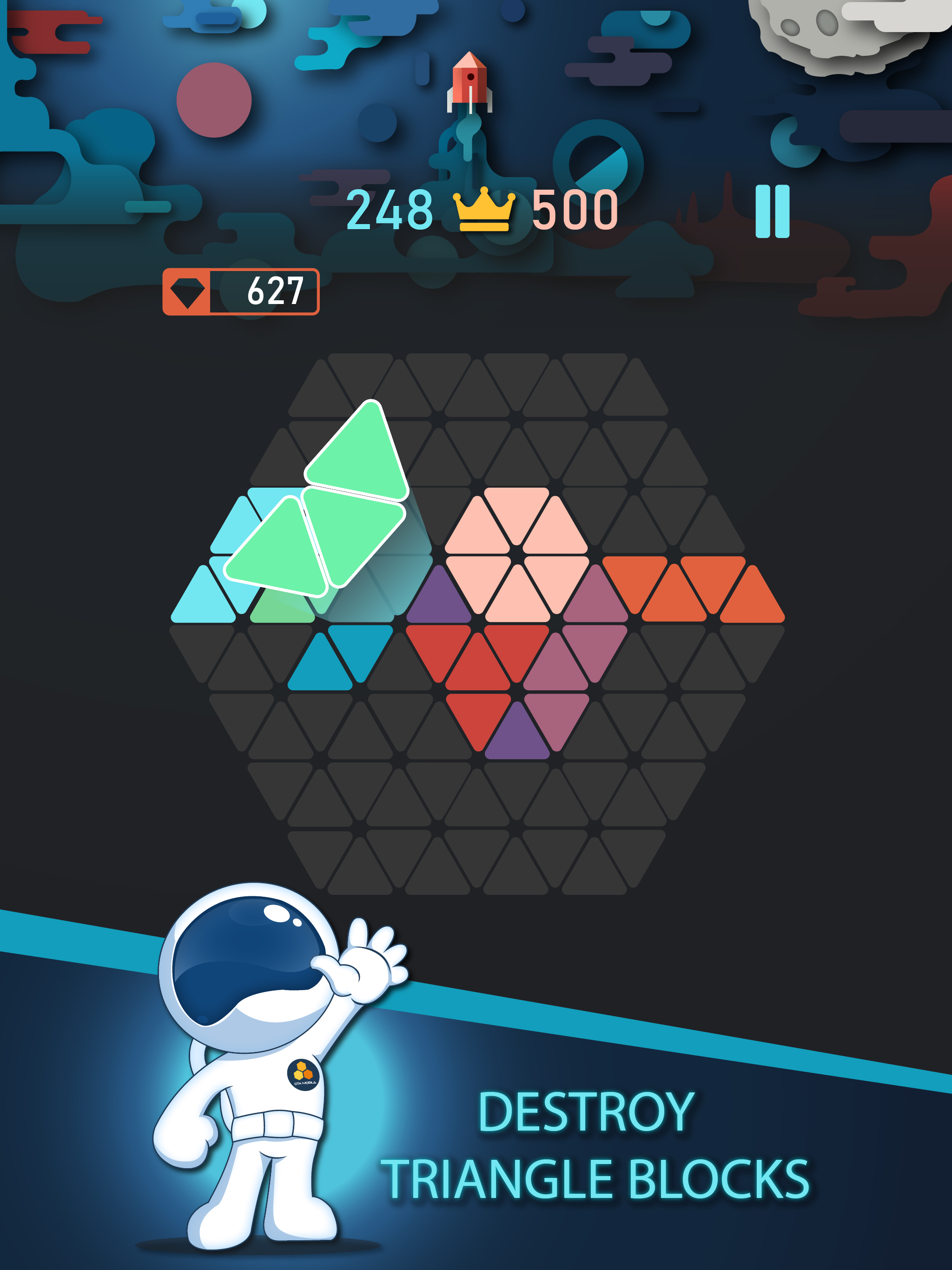 Trigon : Triangle Block Puzzle screenshot 7
