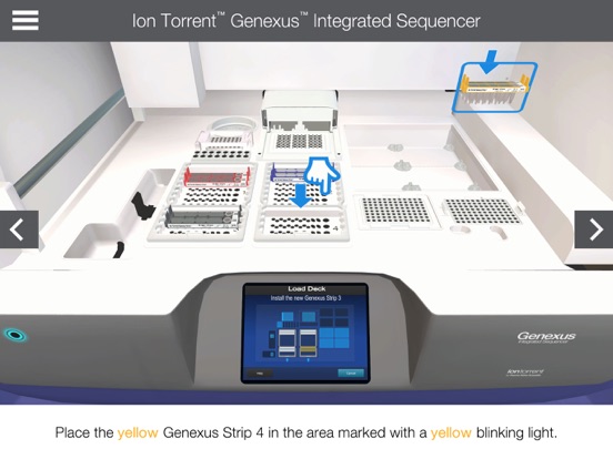 Genexus iPad screenshot