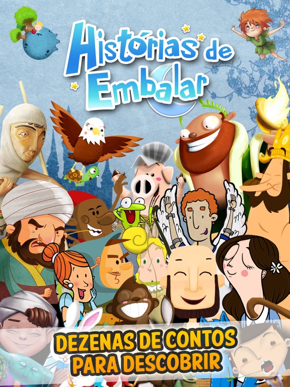 Histórias de Embalar HD iPad screenshot 5 - Education app