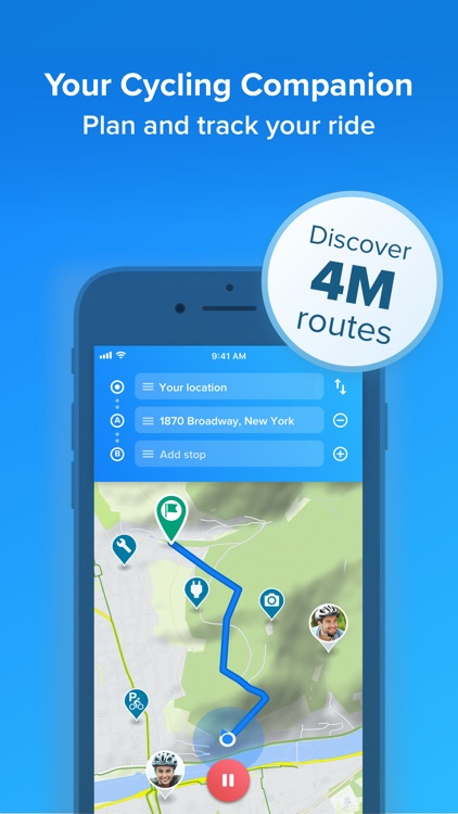 Bikemap - Cycling Map & GPS screenshot-0