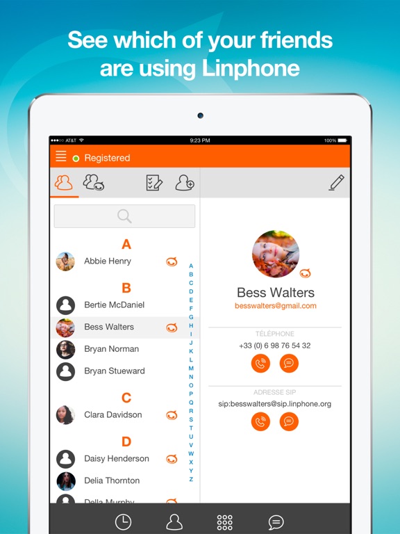 Screenshot #6 pour Linphone