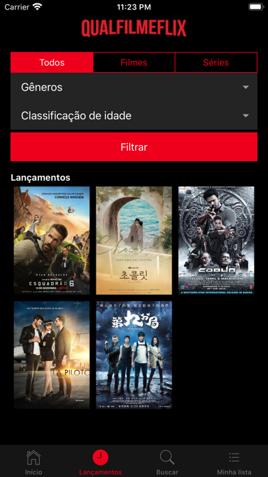 Screenshot #3 pour QualFilmeFlix - O que assistir