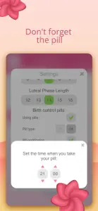 Menstral Cycle Tracker & Diary screenshot #5 for iPhone