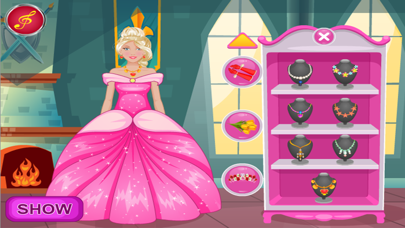 Dress Up Game Sleeping Beauty Screenshot