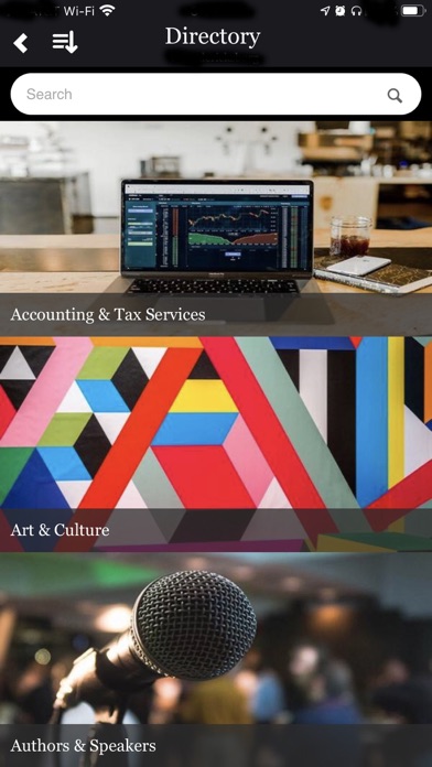 VA Black Business Directory Screenshot