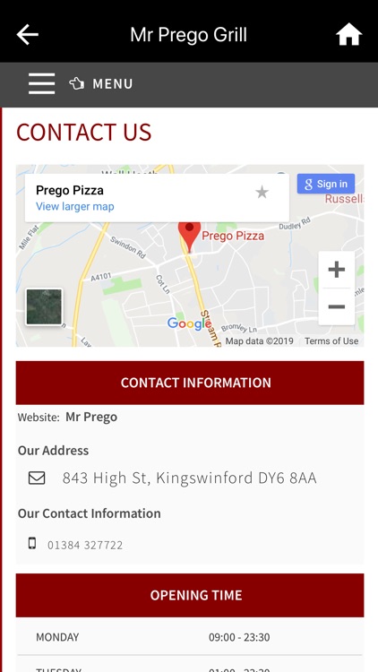 Mr Prego Grill, Kingswinford screenshot-9