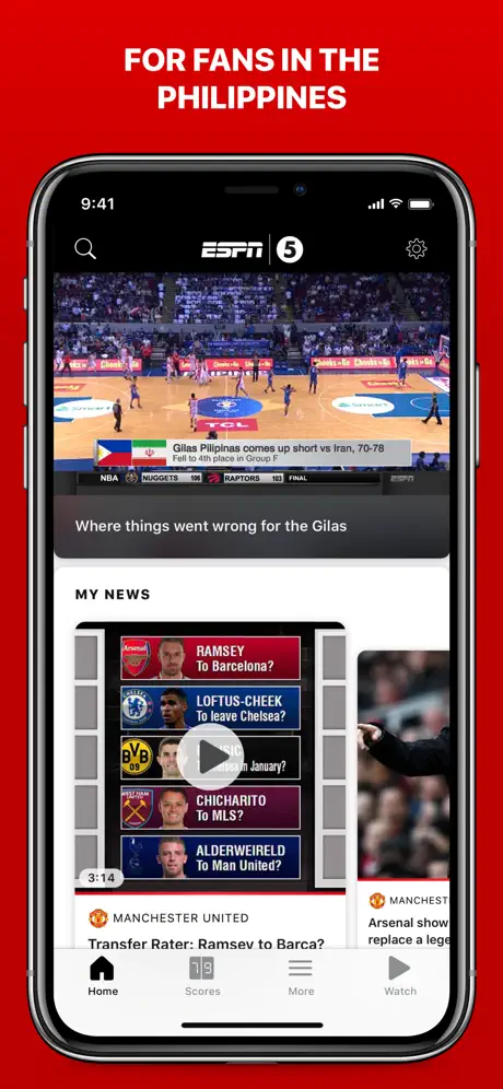 ESPN: Live Sports & Scores