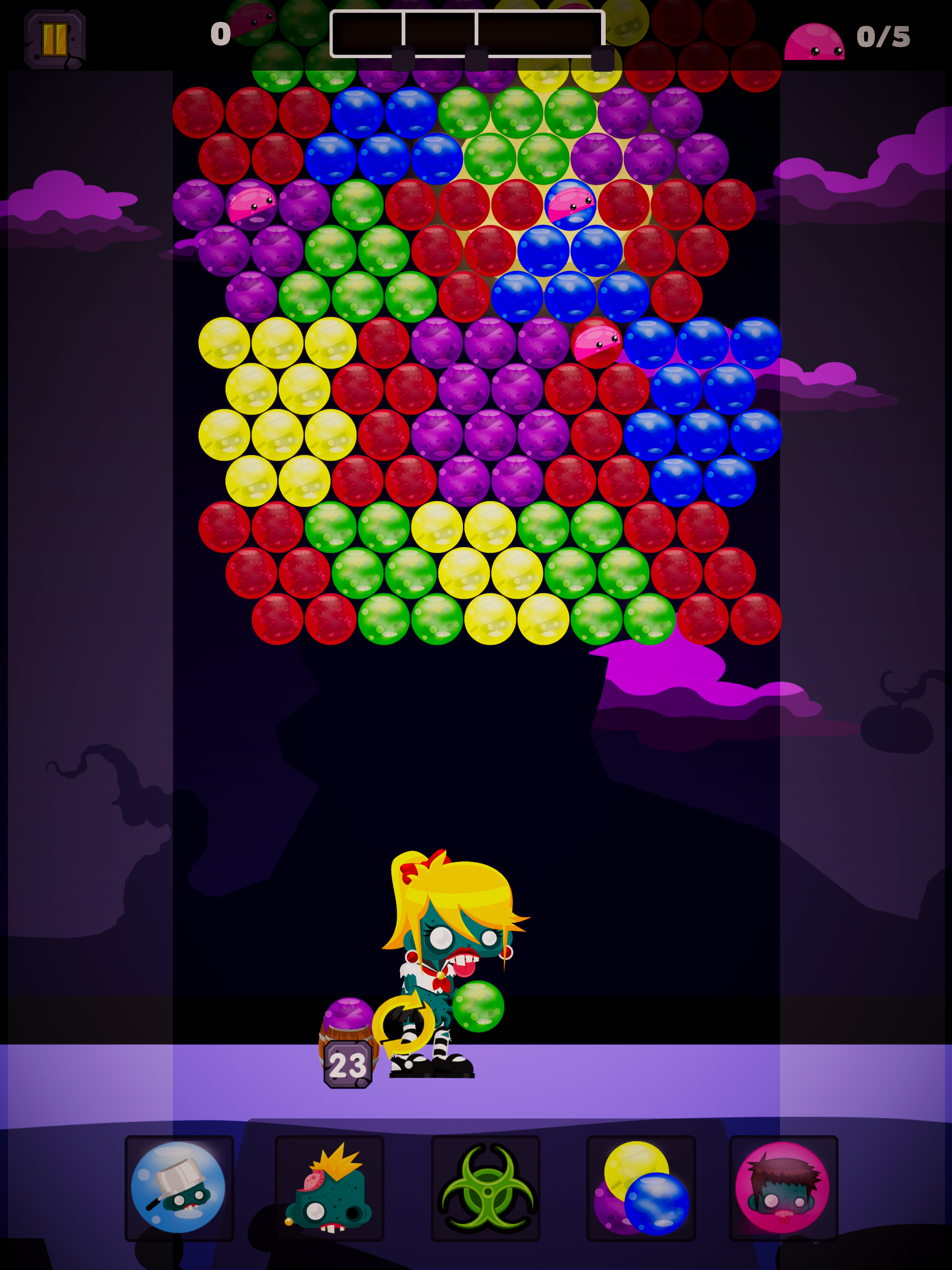 Zombie Bubble Burst screenshot 18