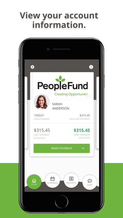 PeopleFund Screenshot