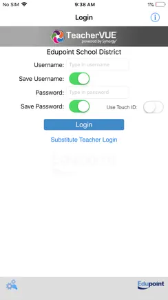 TeacherVUE iPhone image 2