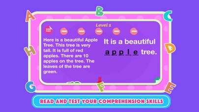 English Comprehension For Kids Screenshot