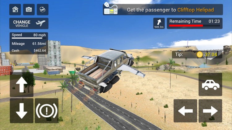 Flying Car Transport Simulator screenshot-4