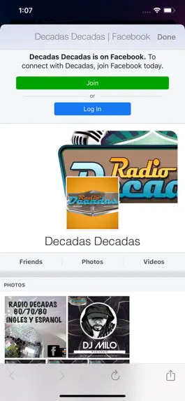Game screenshot Radio Decadas apk