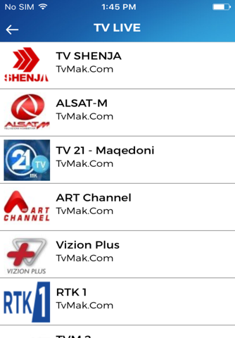 TvMAK.Com -SHQIP TV screenshot 3