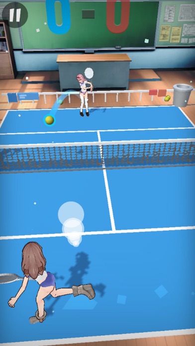 School Girls Tennis Simulator Screenshot