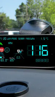 speedmeter mph digital display iphone screenshot 4