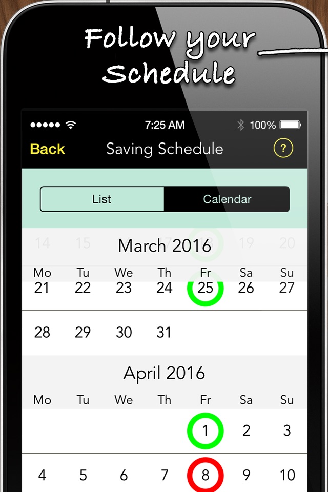 Savings Goals Pro screenshot 4