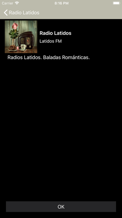 Screenshot #3 pour Radio Romantica y Baladas