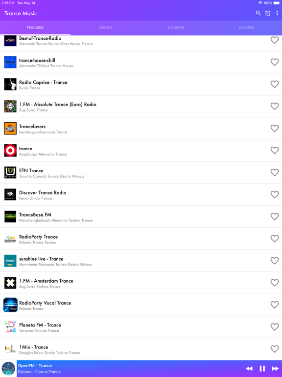 Screenshot #4 pour Trance Music