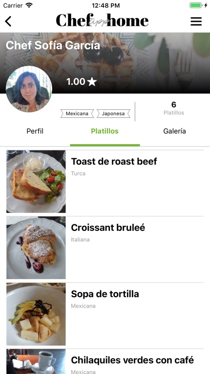 Chef App Home screenshot-5