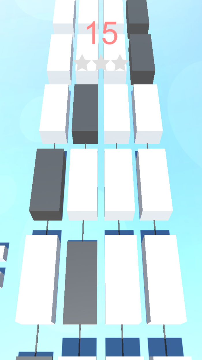 Tap Block - White Tile 3D Game