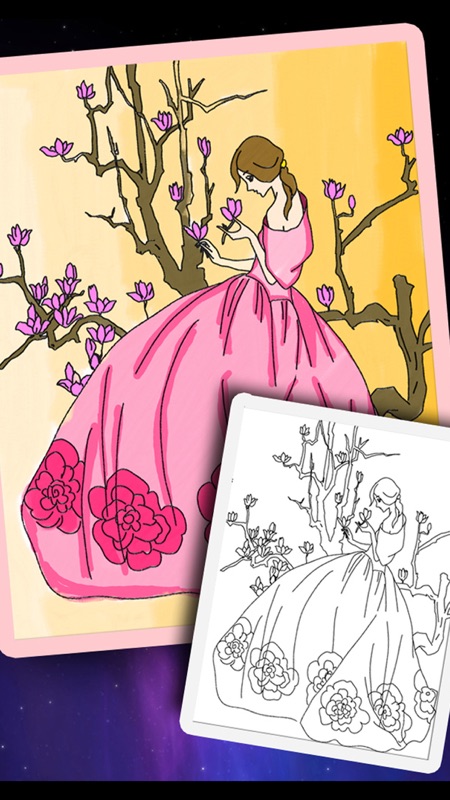 Bejoy Coloring Princess Fairy screenshot 5