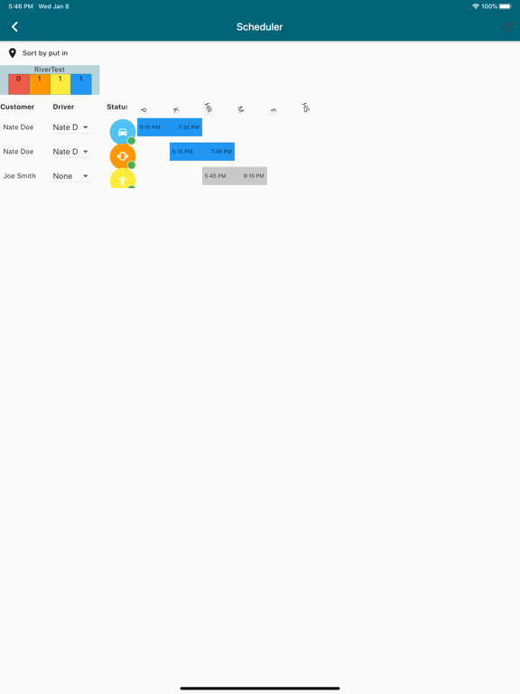 Screenshot #6 pour Float Driver Shuttle Services