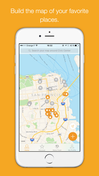 Screenshot #1 pour Pyfl - La carte de vos lieux