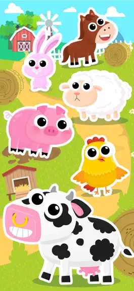 Game screenshot Animals Sounds Name - BabyBots mod apk