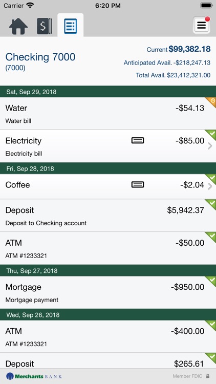 Merchants Bank Business Mobile screenshot-4